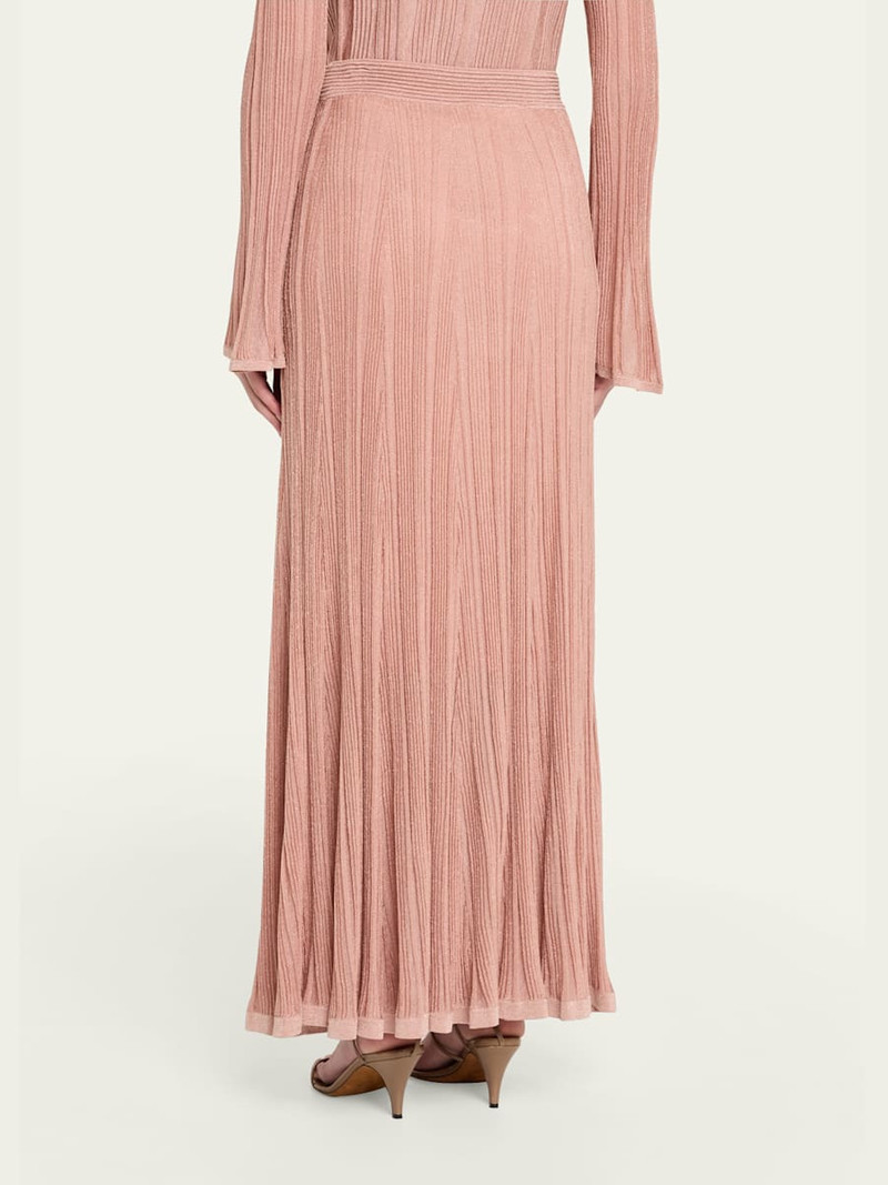 Zimmermann Lucky Metallic Maxi Skirt outlook