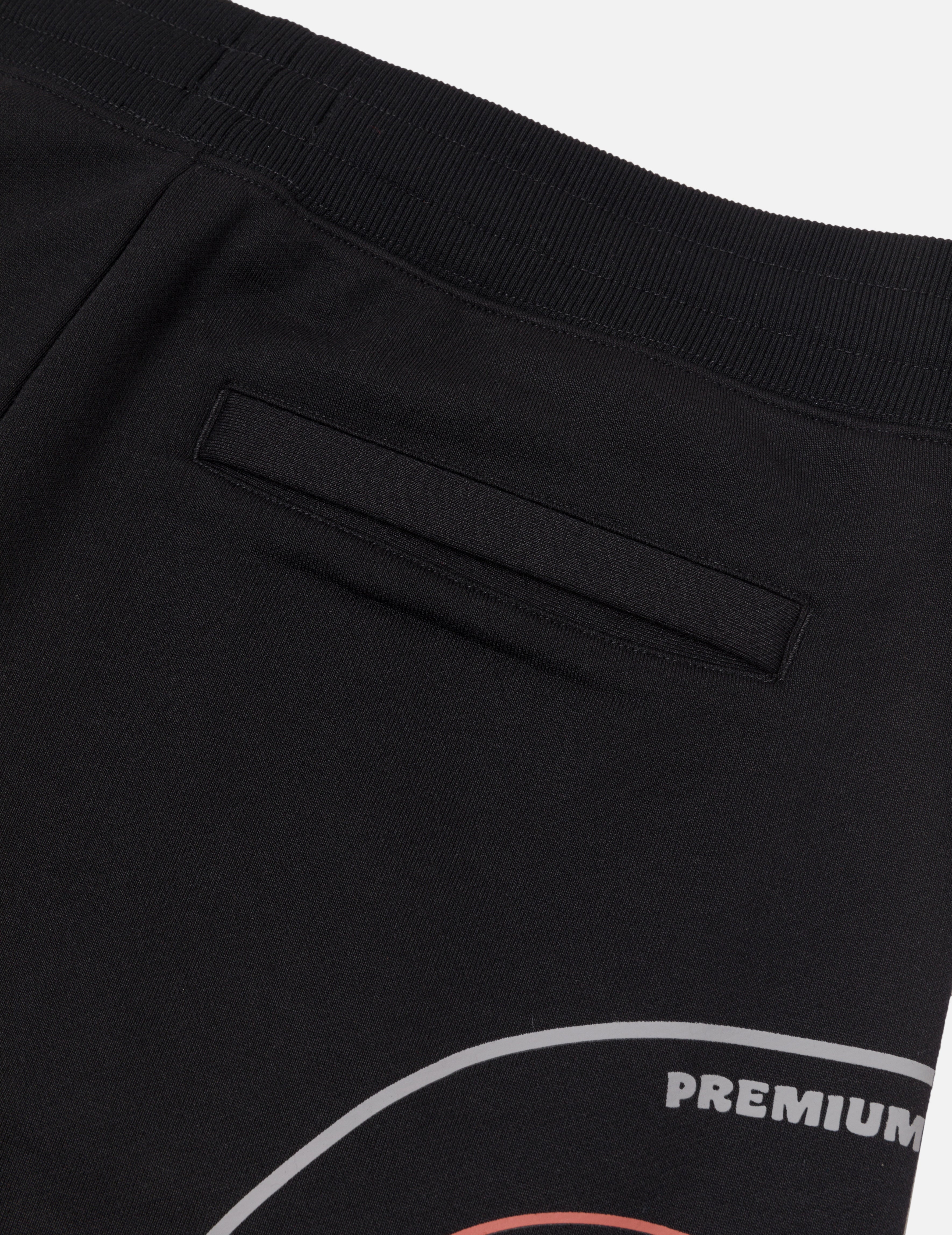Daruma Print Regular Fit Sweatshorts - 9