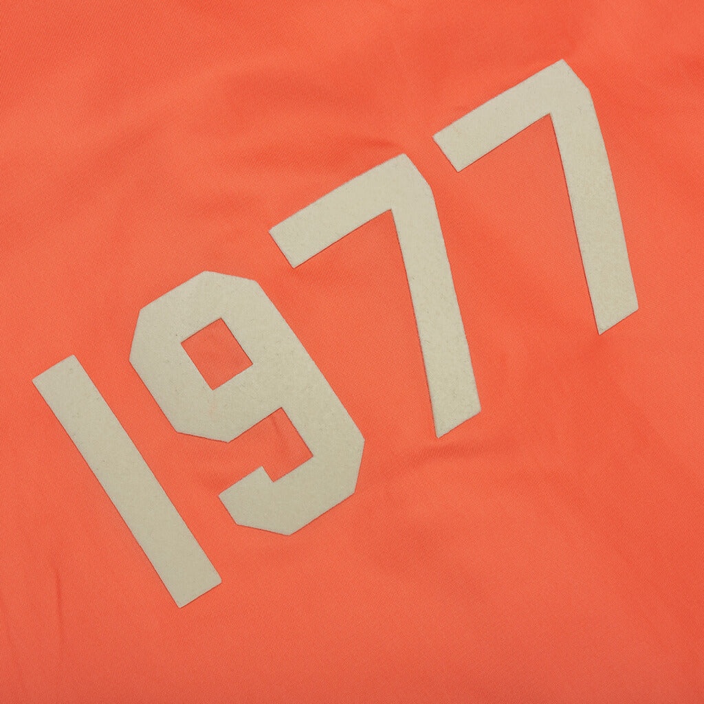 ESSENTIALS COACHES JACKET - CORAL - 3