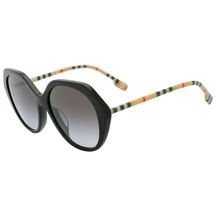 Burberry Vanessa Grey Gradient Irregular Ladies Sunglasses BE4375F 38538G 57 - 4