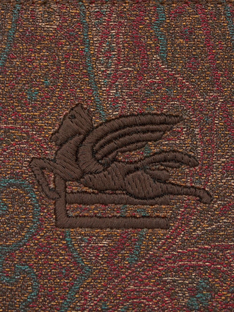 paisley-print jacquard wallet 4