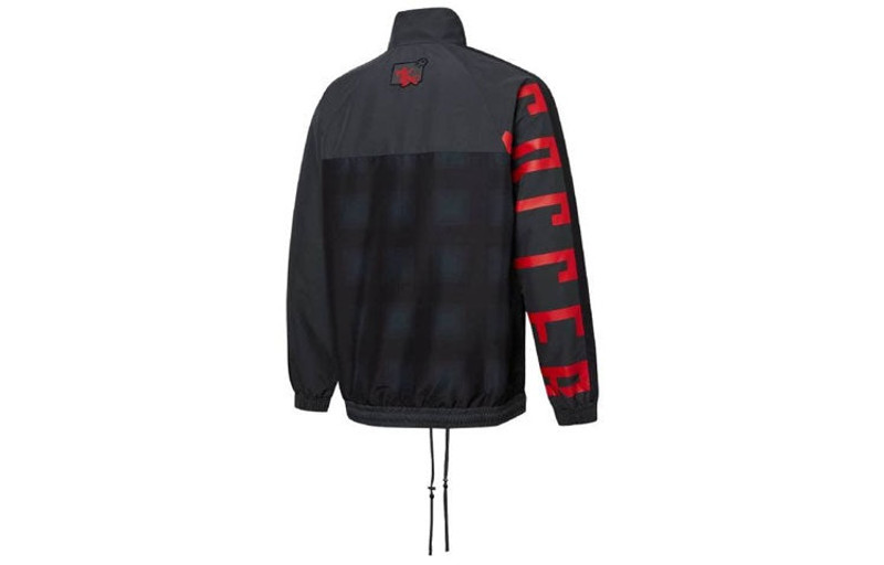 PUMA PUMA Stand Collar Zipper Long Sleeves logo Jacket Black 758806-12 outlook