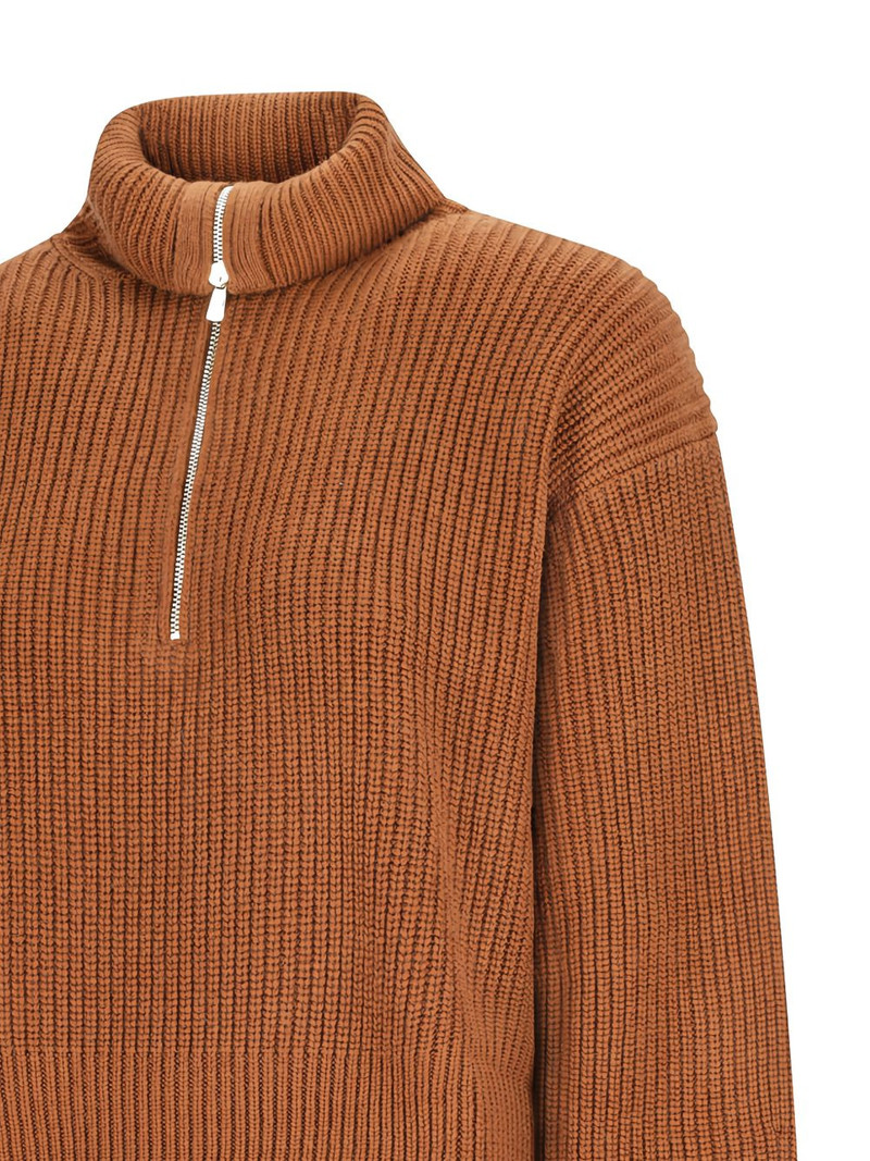 zip-up roll-neck jumper 3
