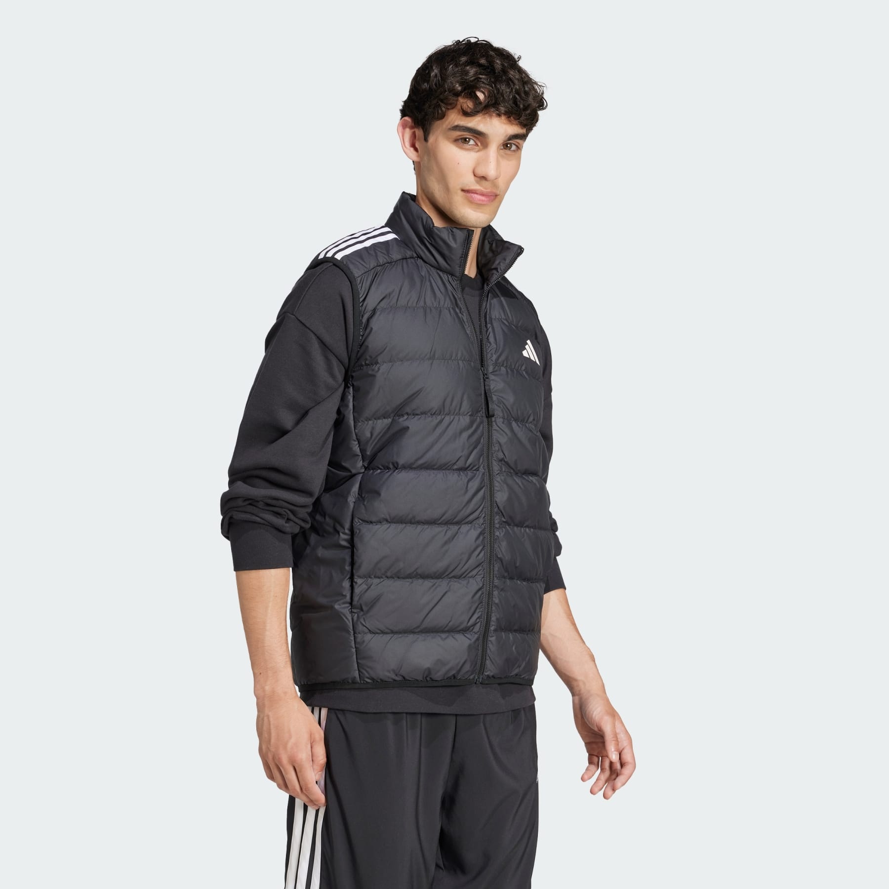 Essentials 3-Stripes Light Down Vest - 4
