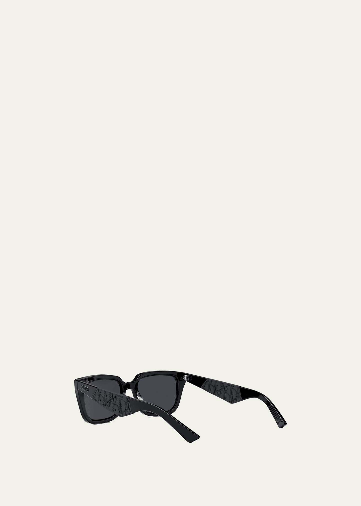 Men's Dior B27 S2I Rubber Logo Square Sunglasses - 2
