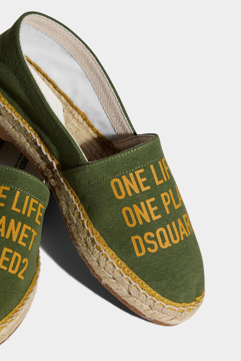 ONE LIFE ORGANIC COTTON ESPADRILLES 4