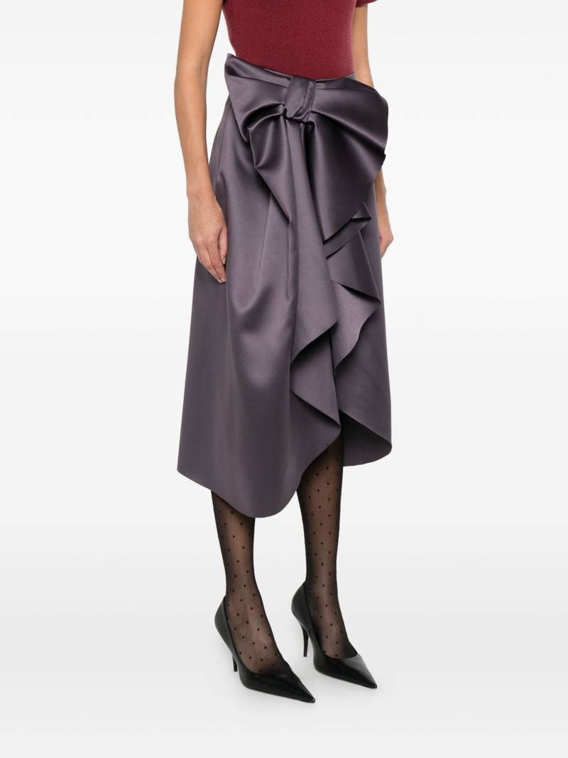 bow-detail midi skirt 3