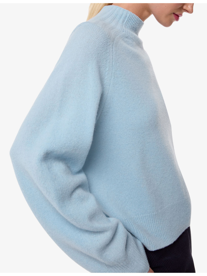Funnel-neck relaxed-fit wool jumper 3
