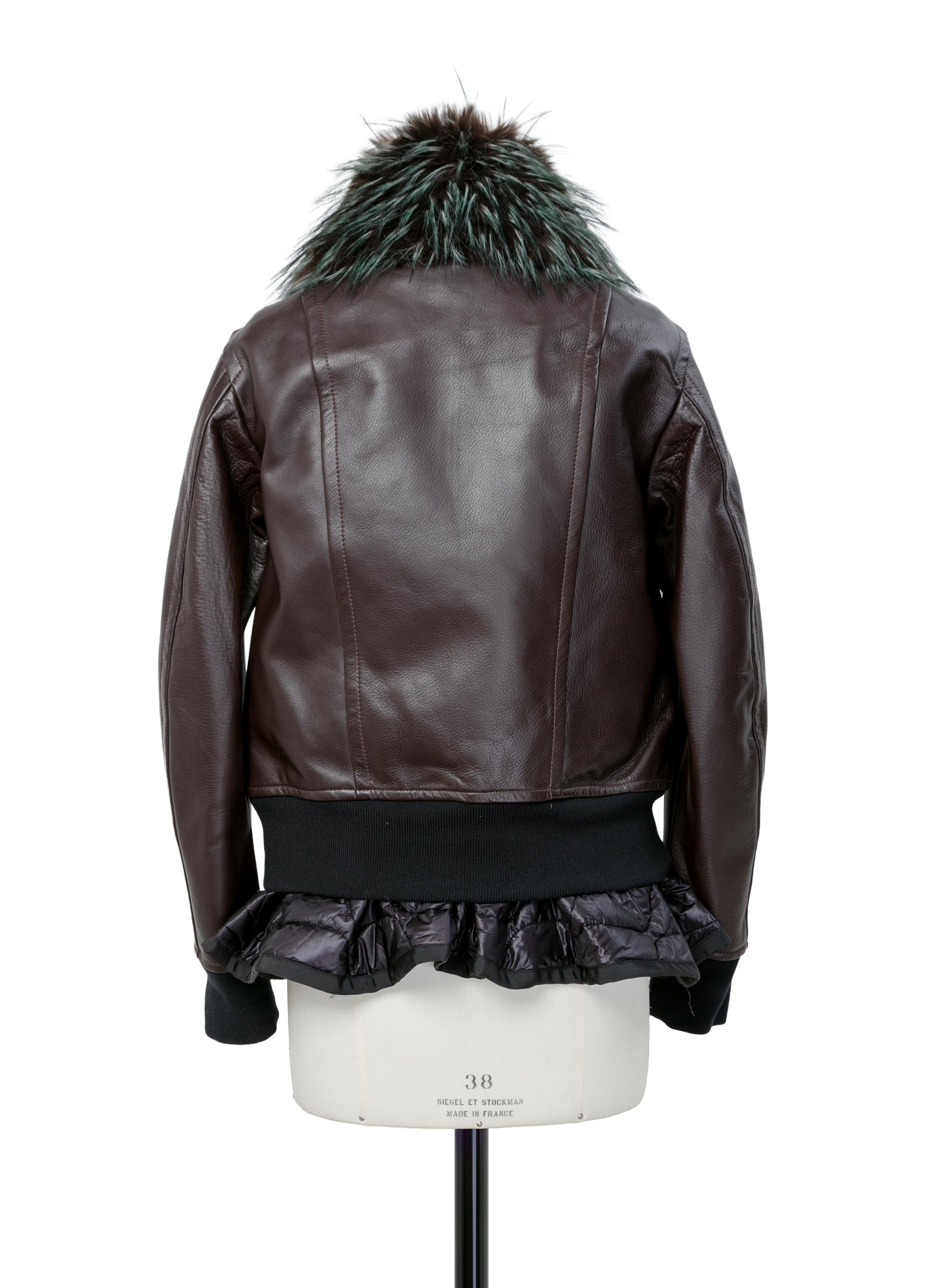 Leather Blouson - 3