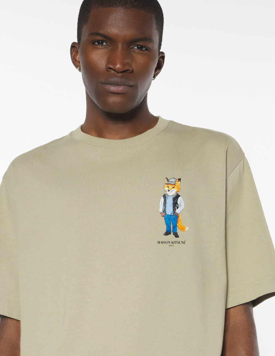 DRESSED FOX OVERSIZE TEE-SHIRT - 4