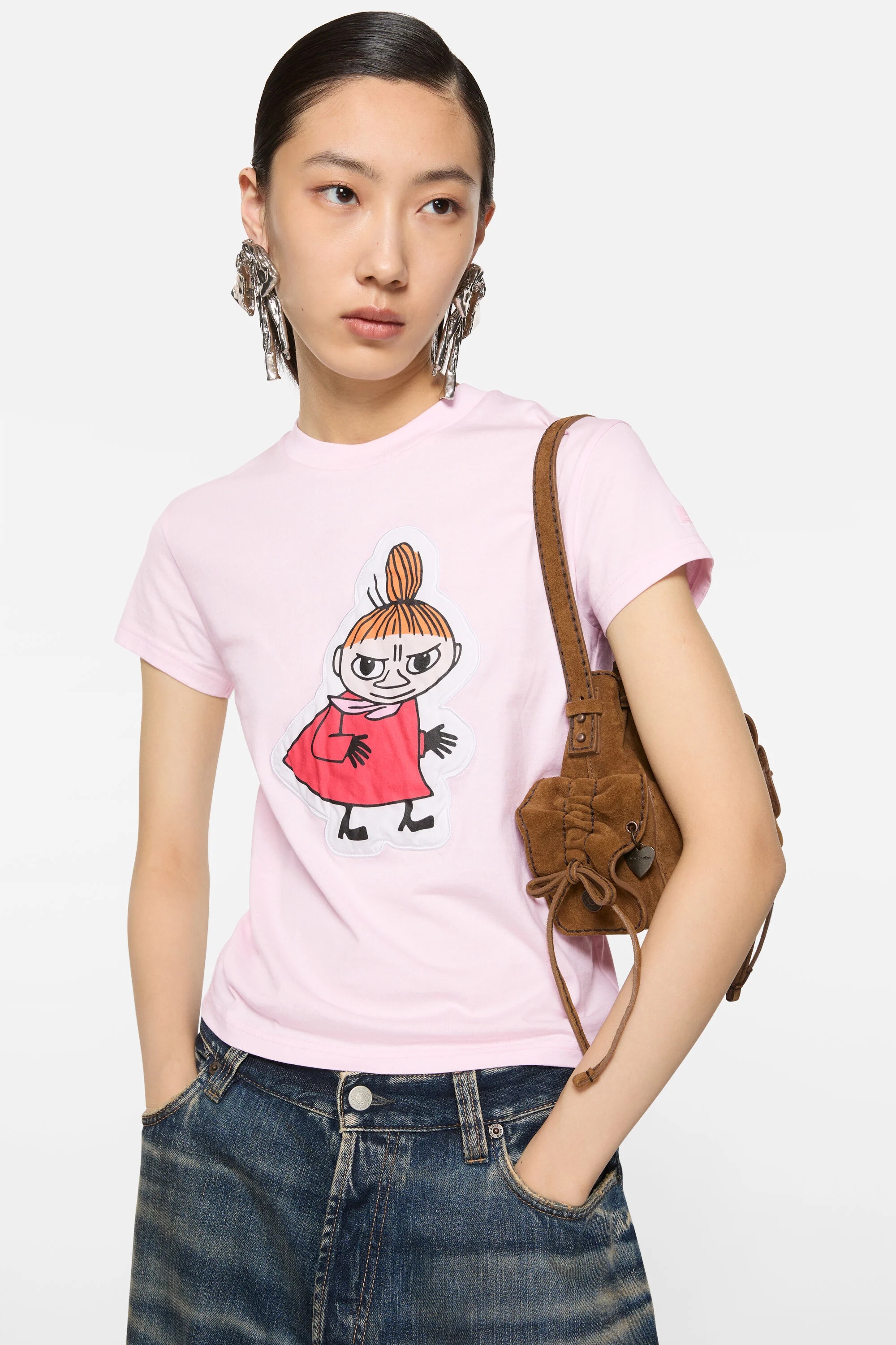 T-shirt - Acne Studios x Moomin - Blossom pink - 4