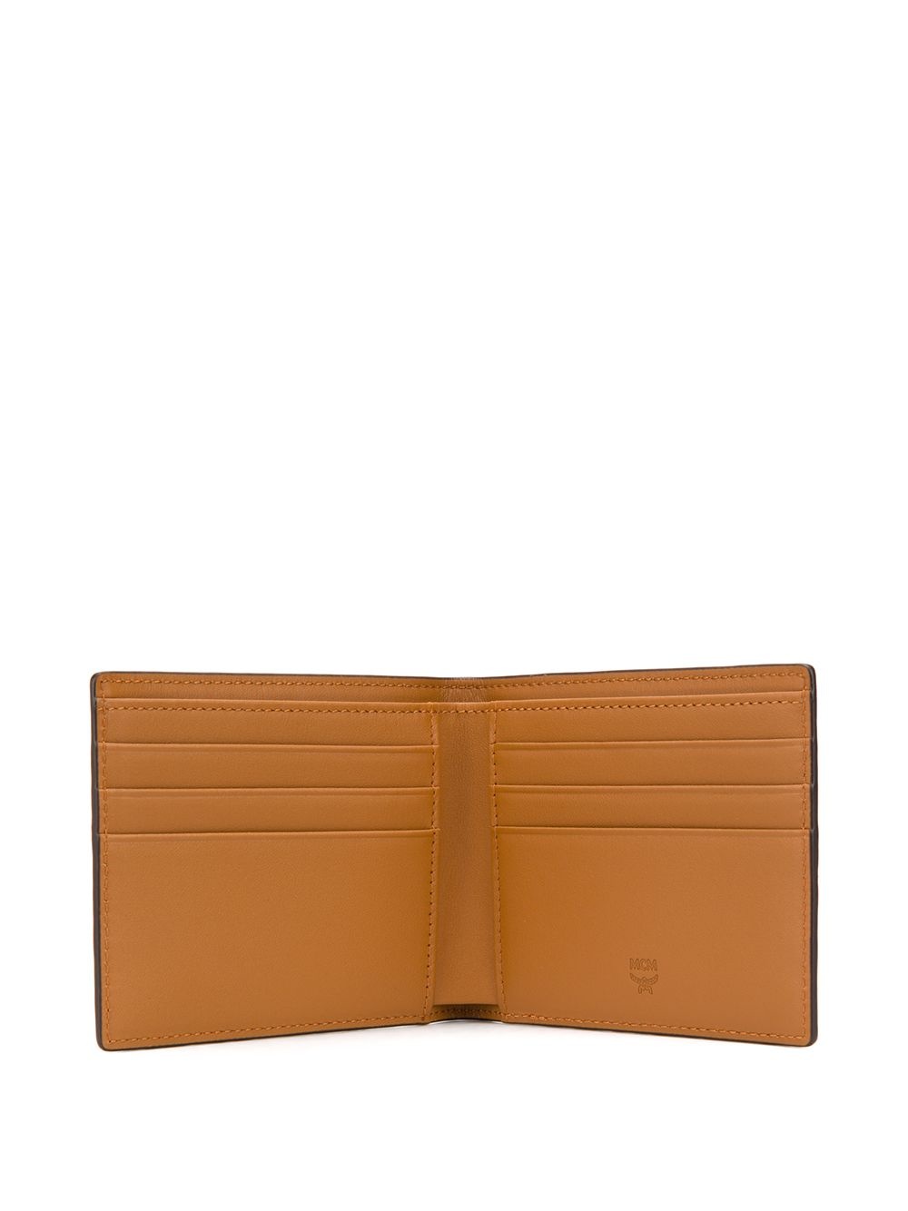 logo-print bifold wallet - 3