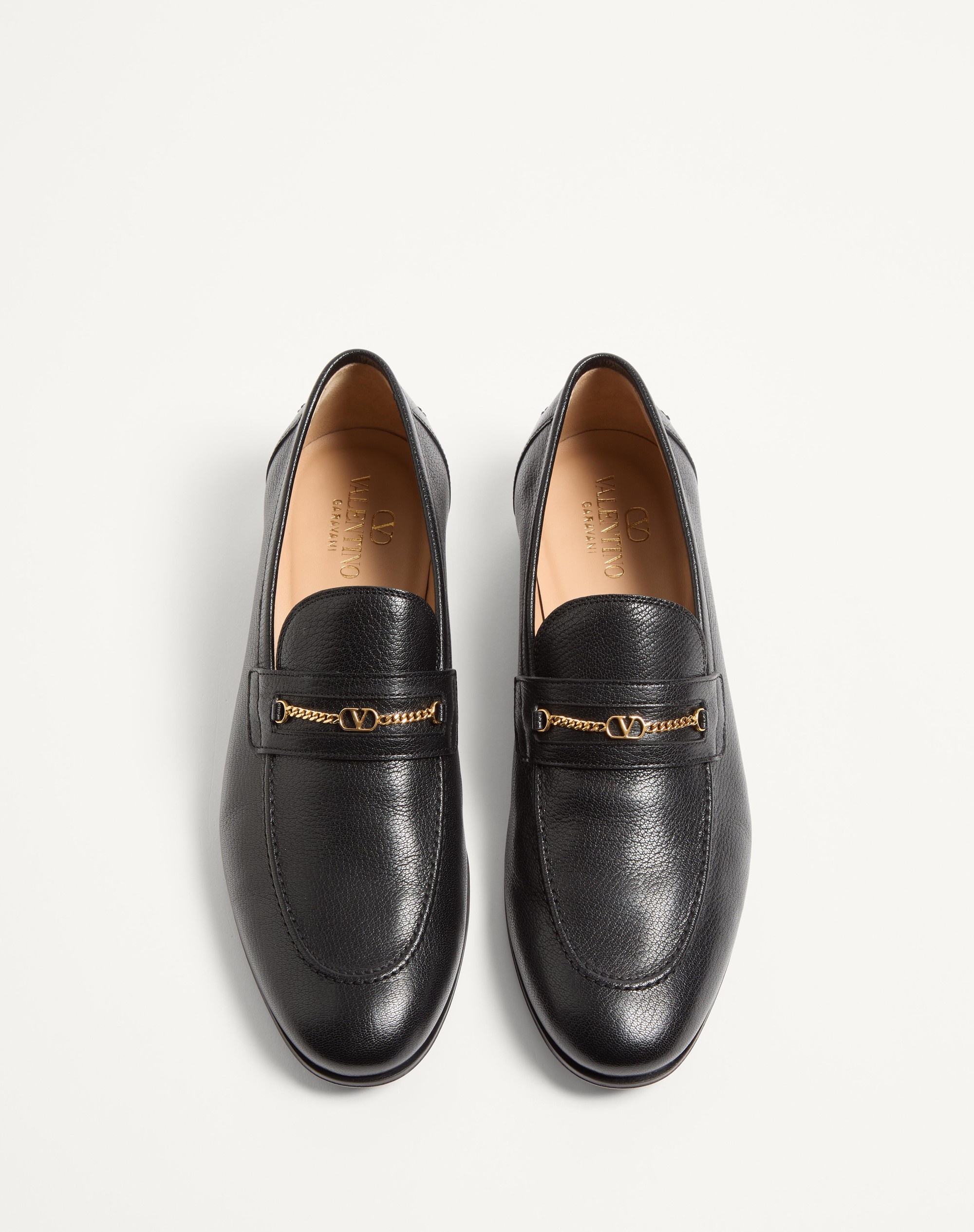 VLOGO SIGNATURE KIDSKIN MOCCASIN - 4