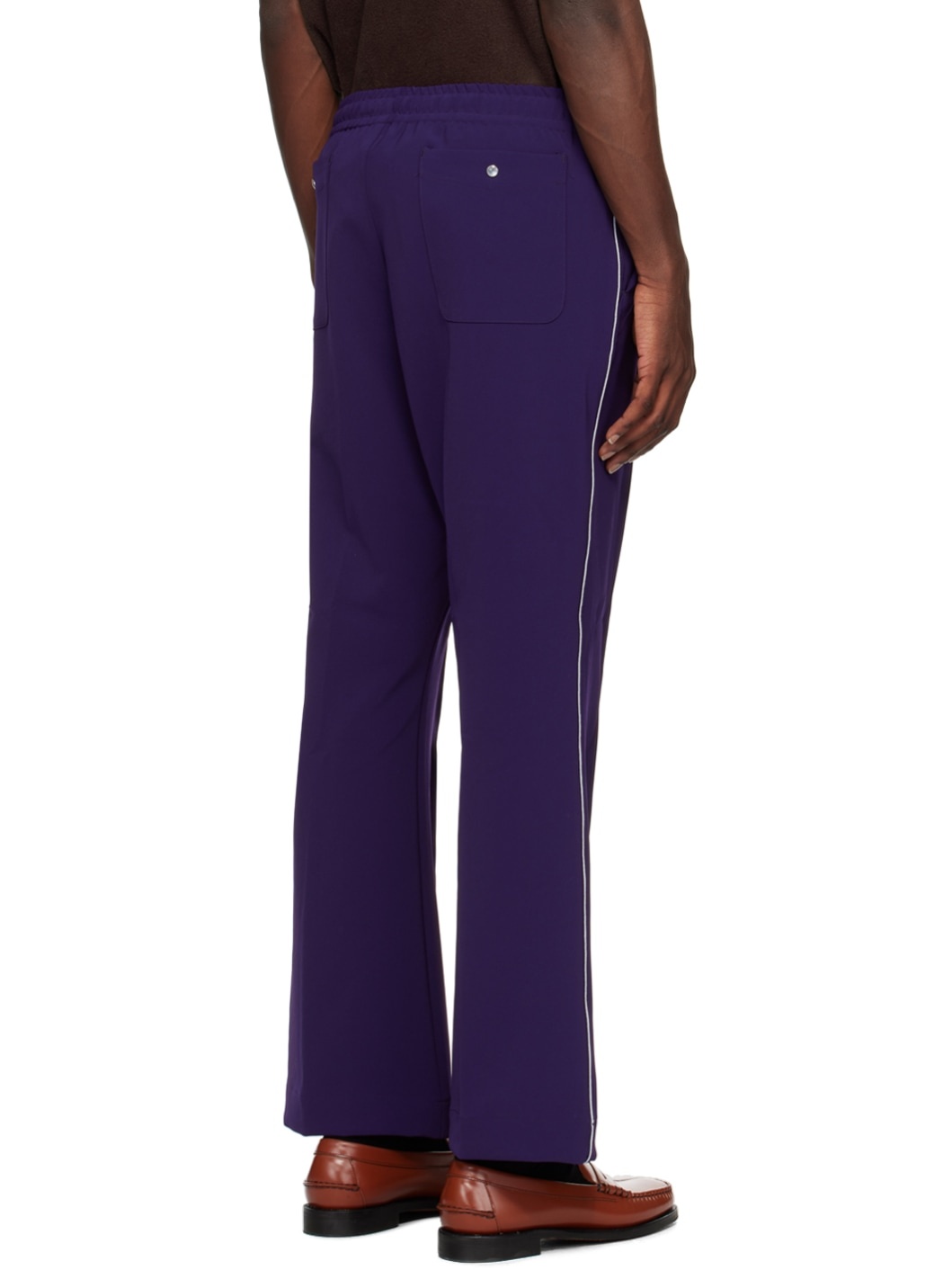 Purple Piping Cowboy Lounge Pants - 3