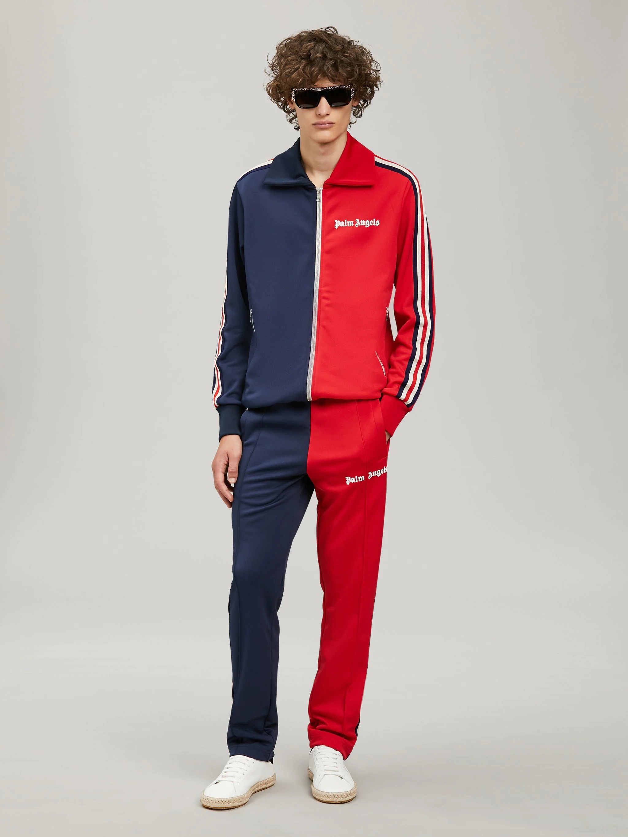TWO TONE TRACK JACKET - 2