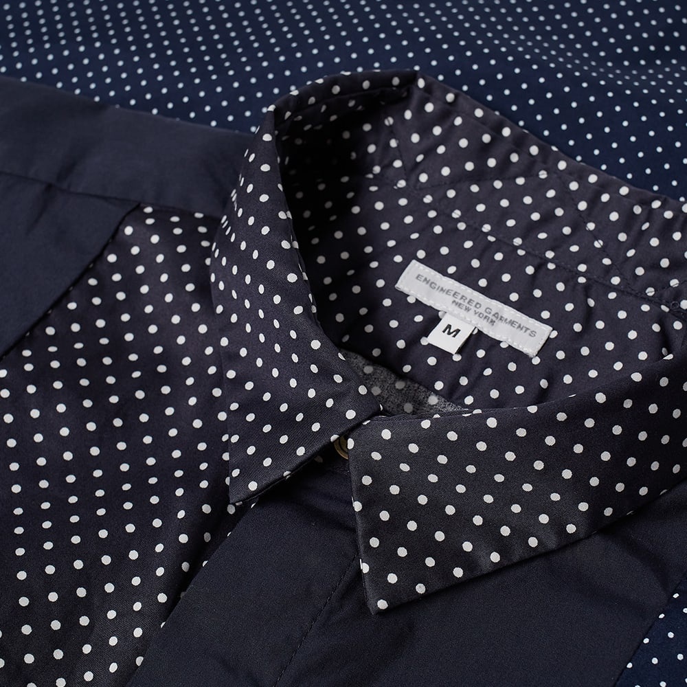 Engineered Garments Polka Dot Patchwork Shirt - 2