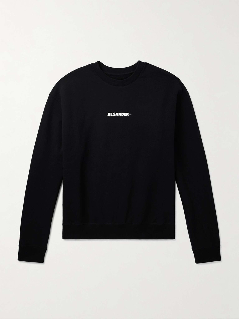 + Logo-Print Cotton-Jersey Sweatshirt - 1