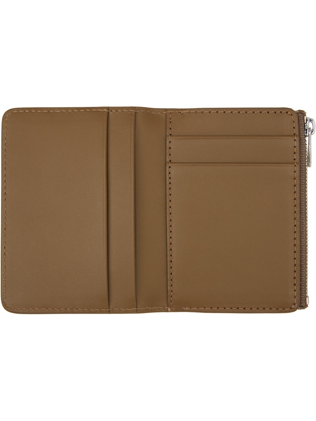 Brown Stefan Zip Card Holder - 3