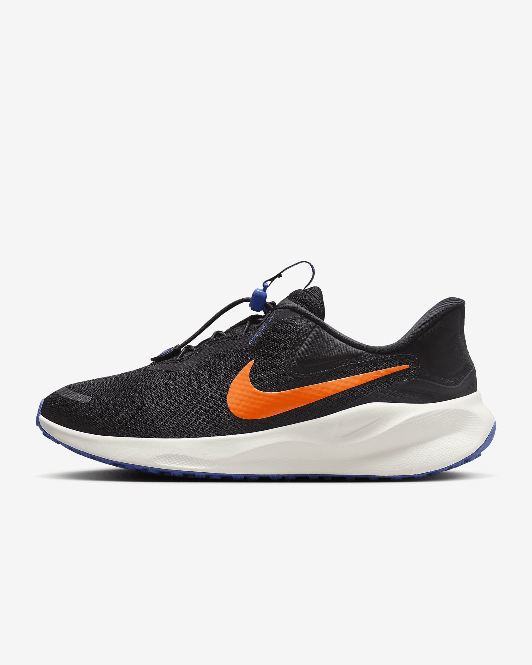 Nike revolution 2 blue and orange running shoes hotsell