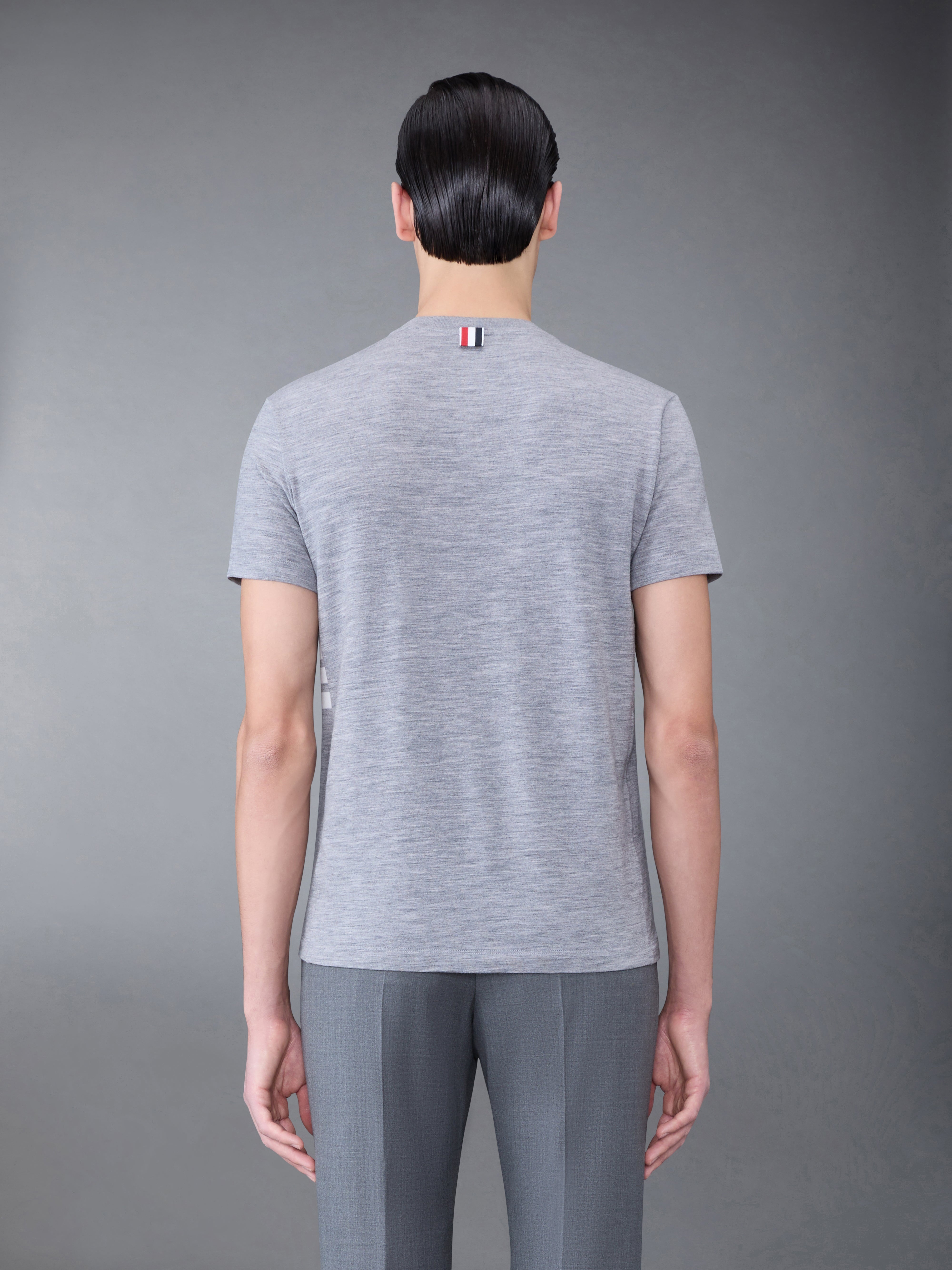 Wool Jersey 4-Bar Short Sleeve Tee - 2