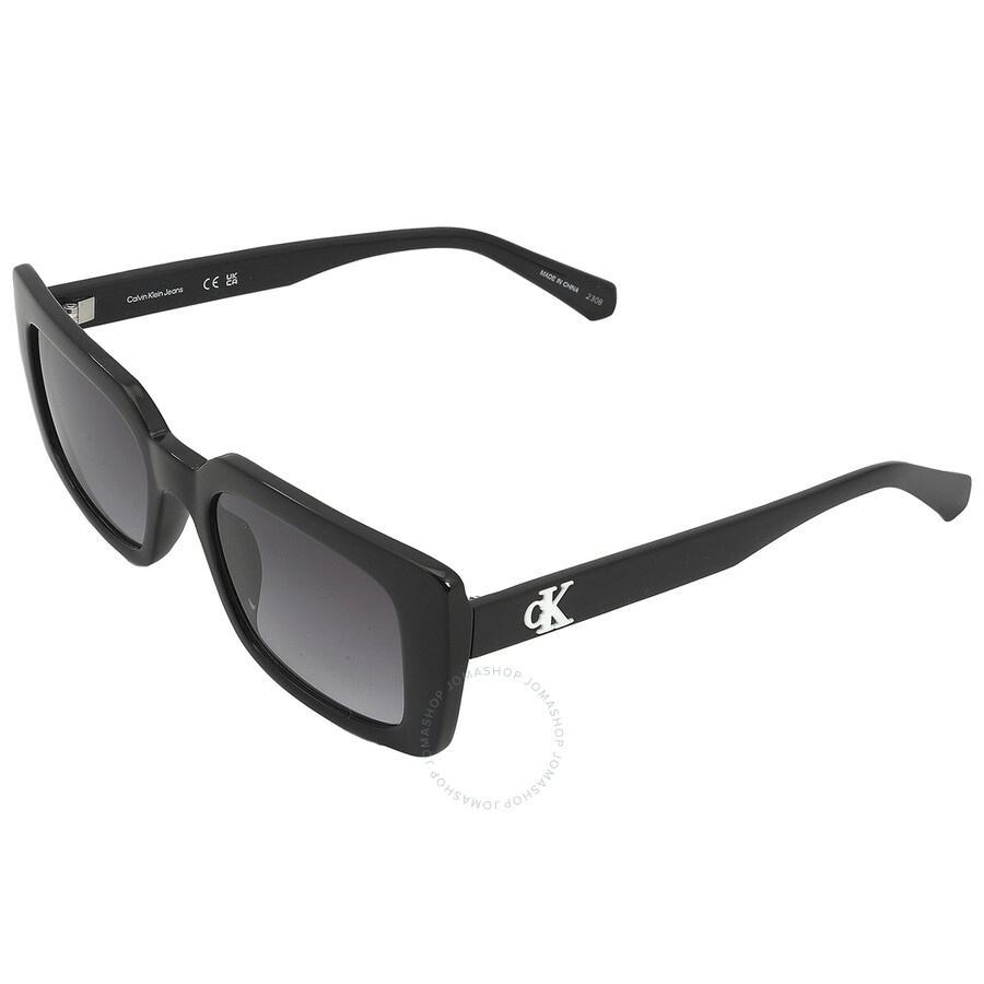 Calvin Klein - Calvin Klein Grey Gradient Rectangular Ladies Sunglasses CKJ22606S 001 53 - 4