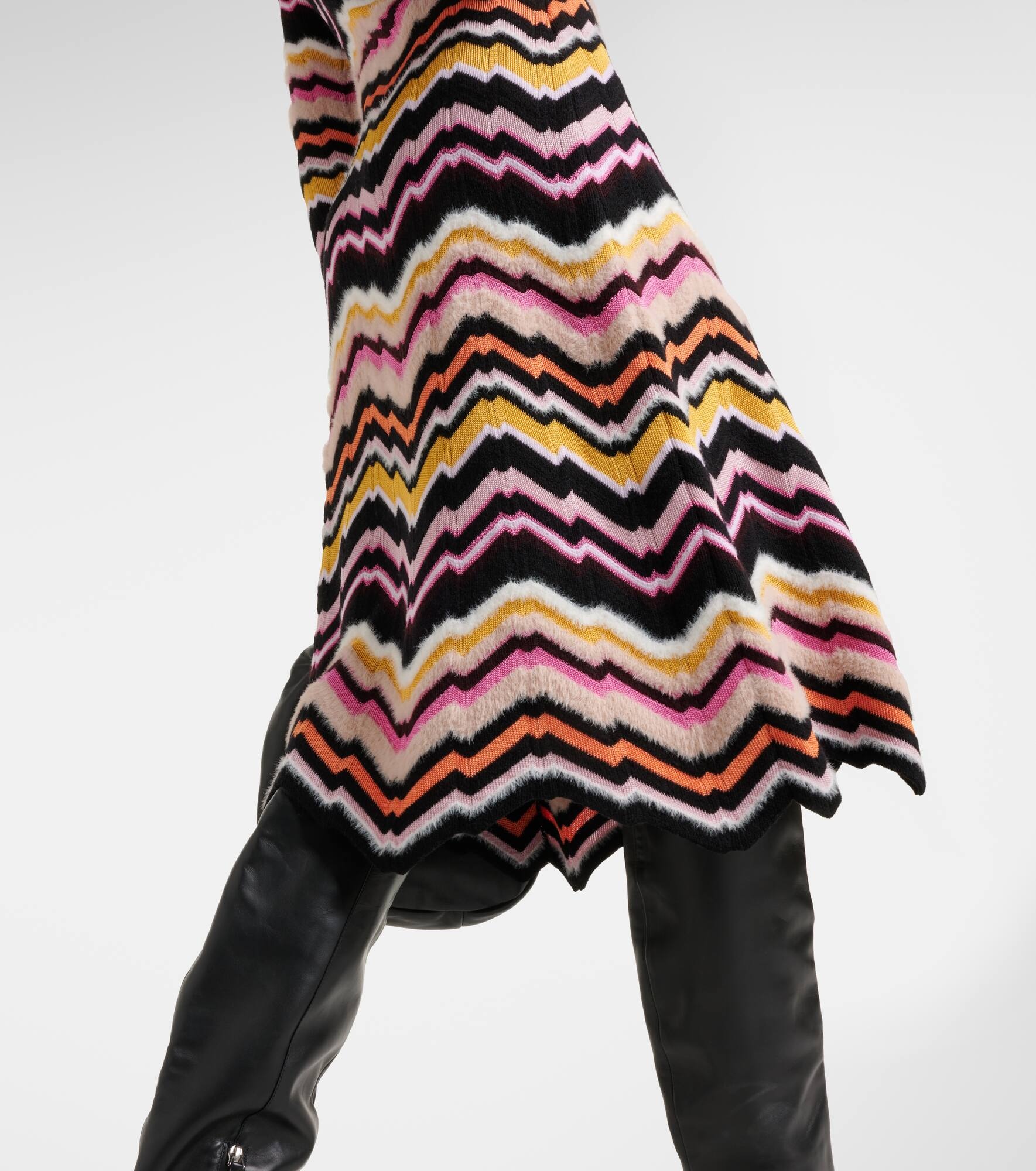 Zig Zag sweater dress - 5