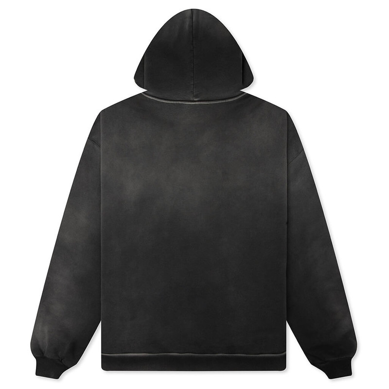 REPRESENT LOADED WITH LOVE HOODIE - STAINED BLACK outlook