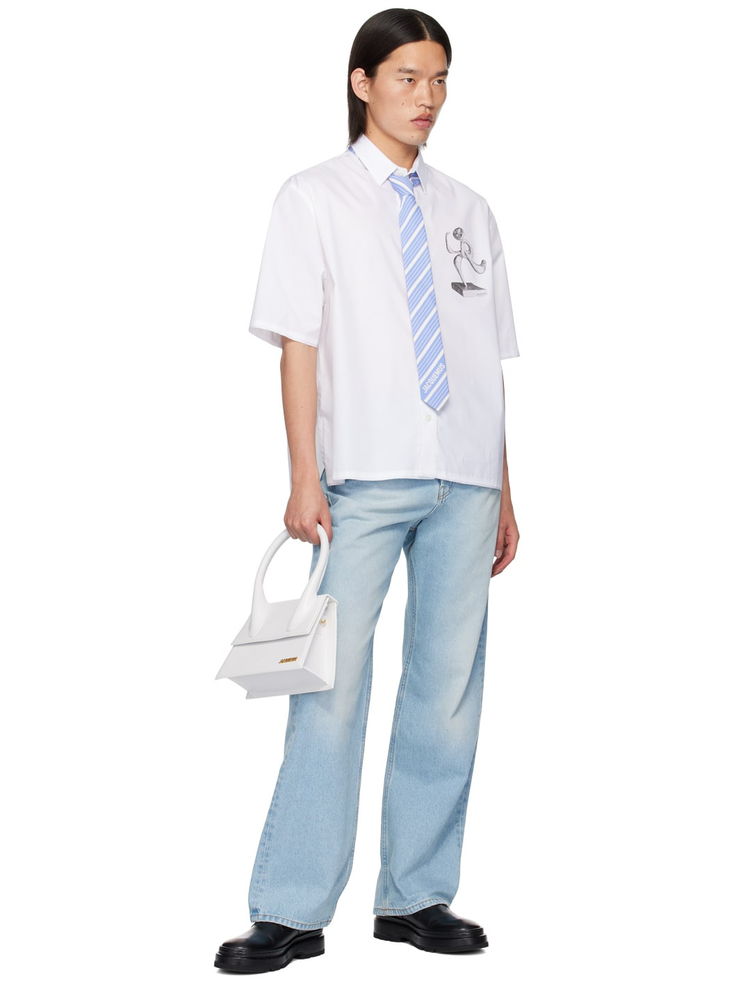 White Les Classiques 'Le Grand Chiquito' Bag - 4