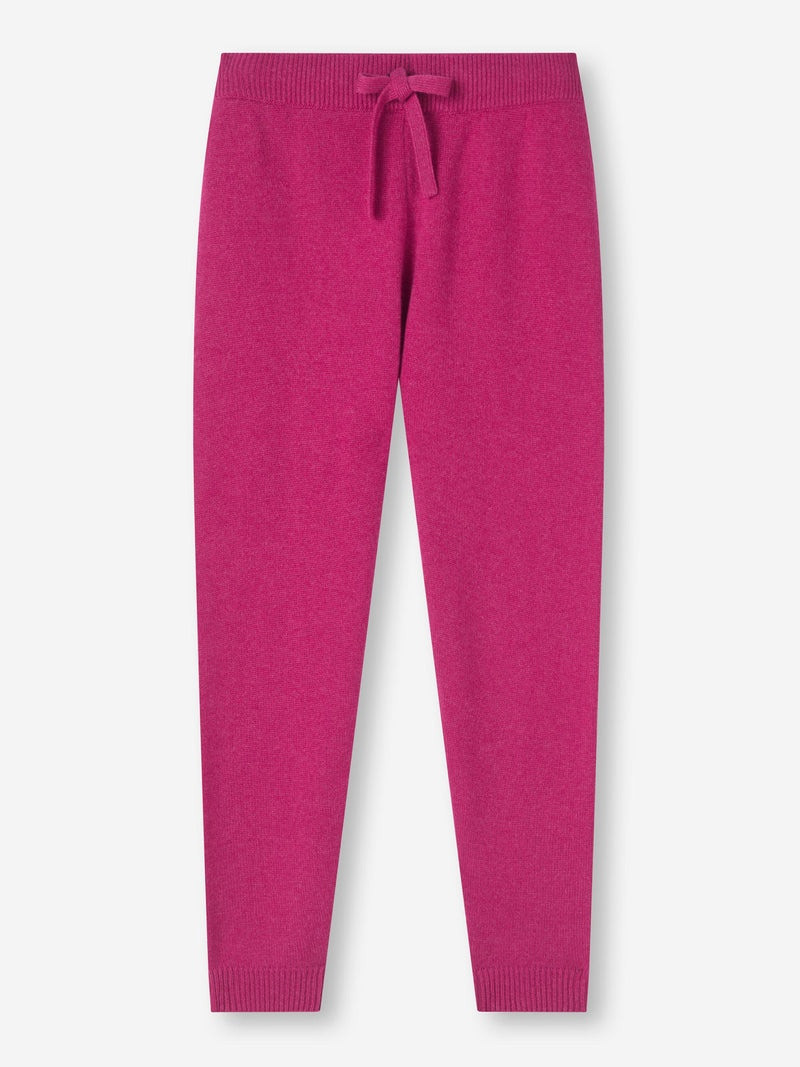 Women's Track Pants Daphne Cashmere Berry 1
