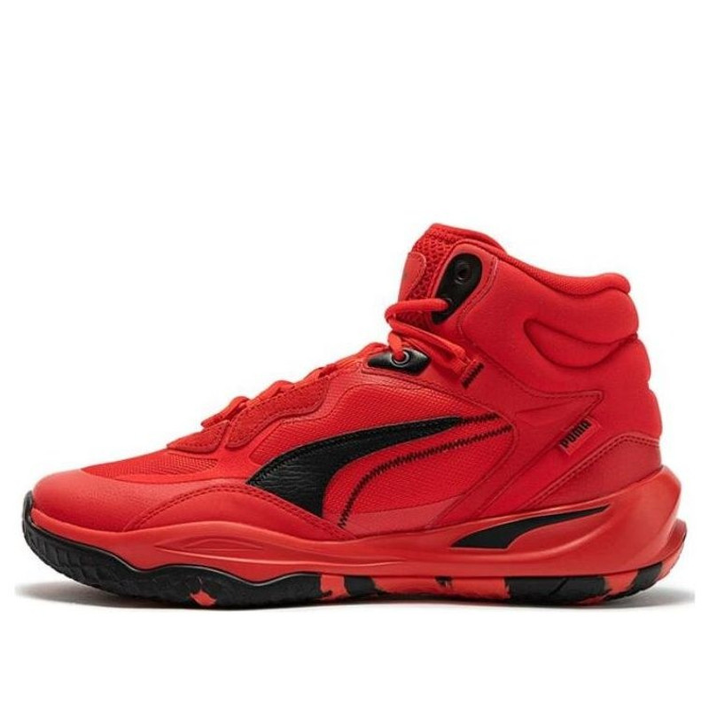 PUMA Playmaker Pro Mid 'Red Black 377902-05 - 1