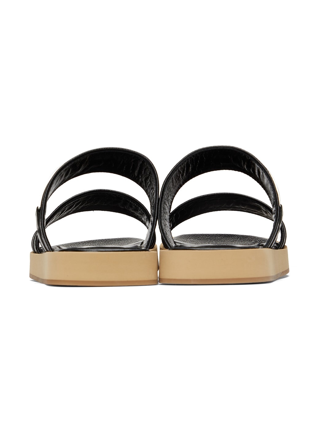 Black Easy Sandals - 2