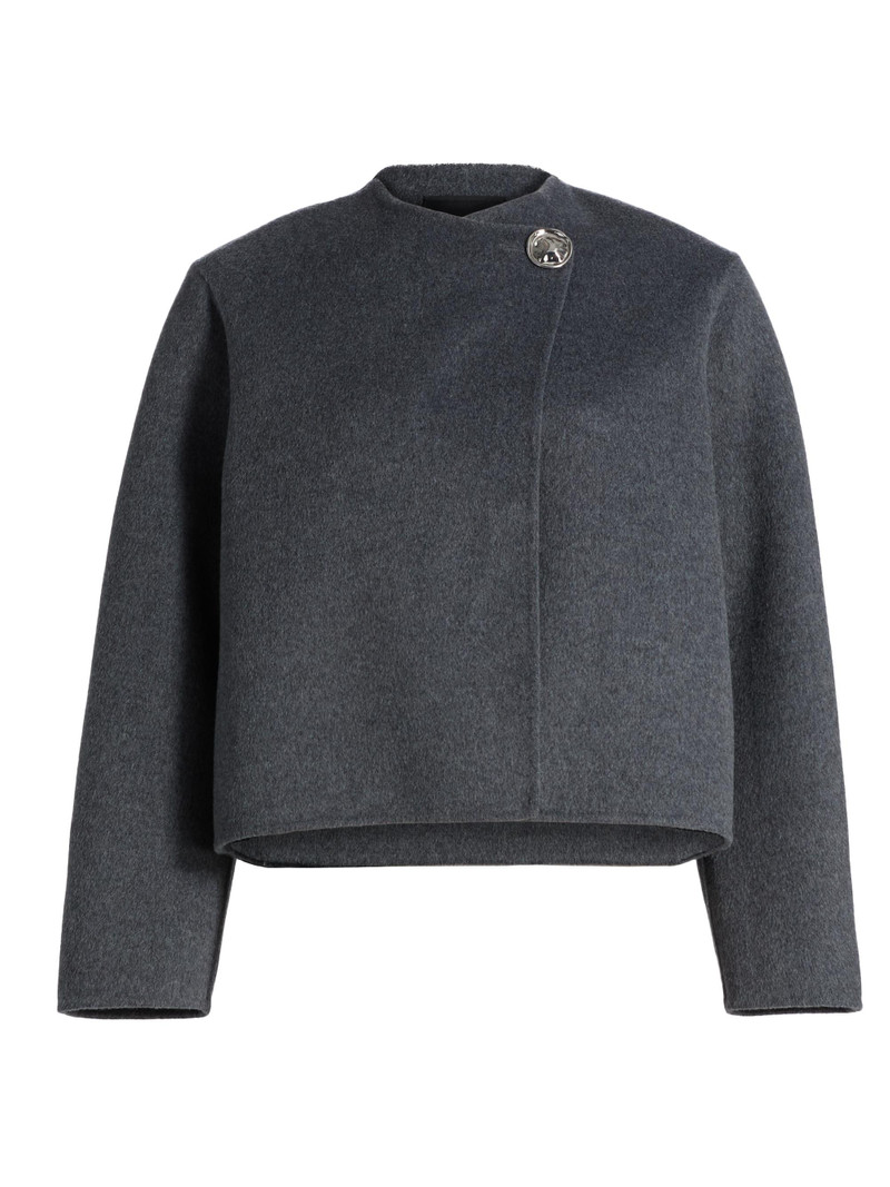 Women's Ronda Wool-Blend Jacket - Heather Charcoal 1