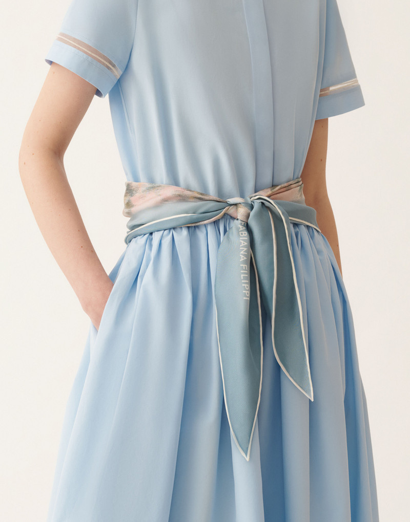 FABIANA FILIPPI Printed silk losange outlook