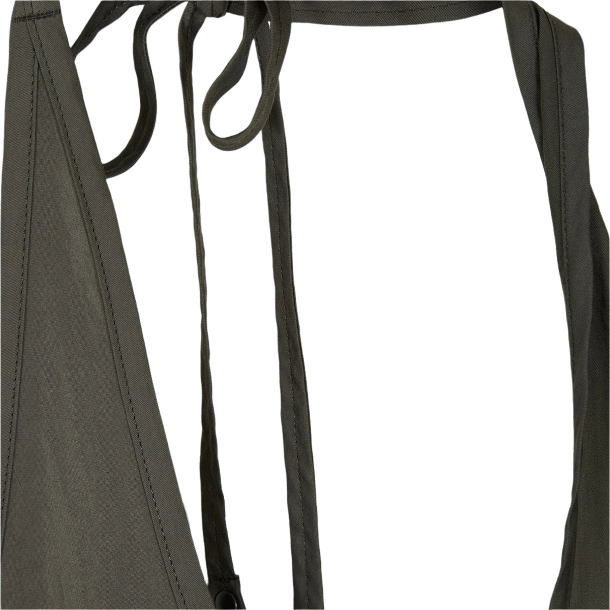 APRON DRESS (BARK BROWN) - 2