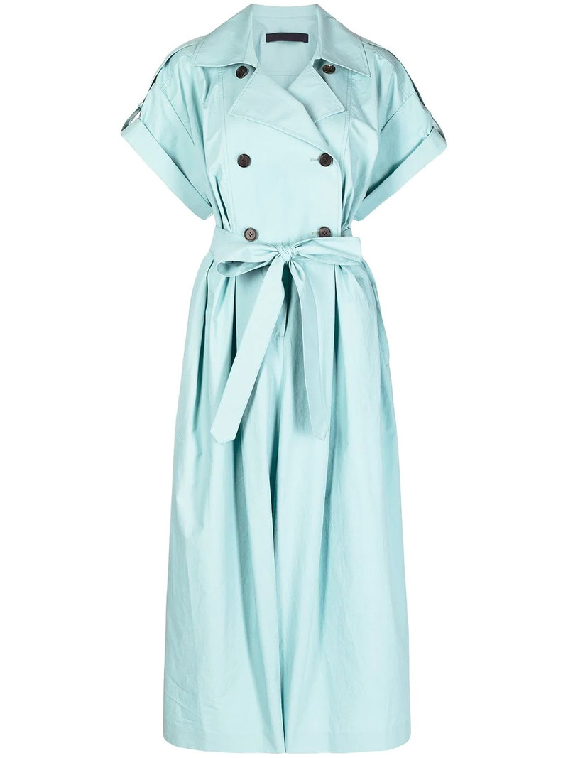 double-breasted trench dress 1