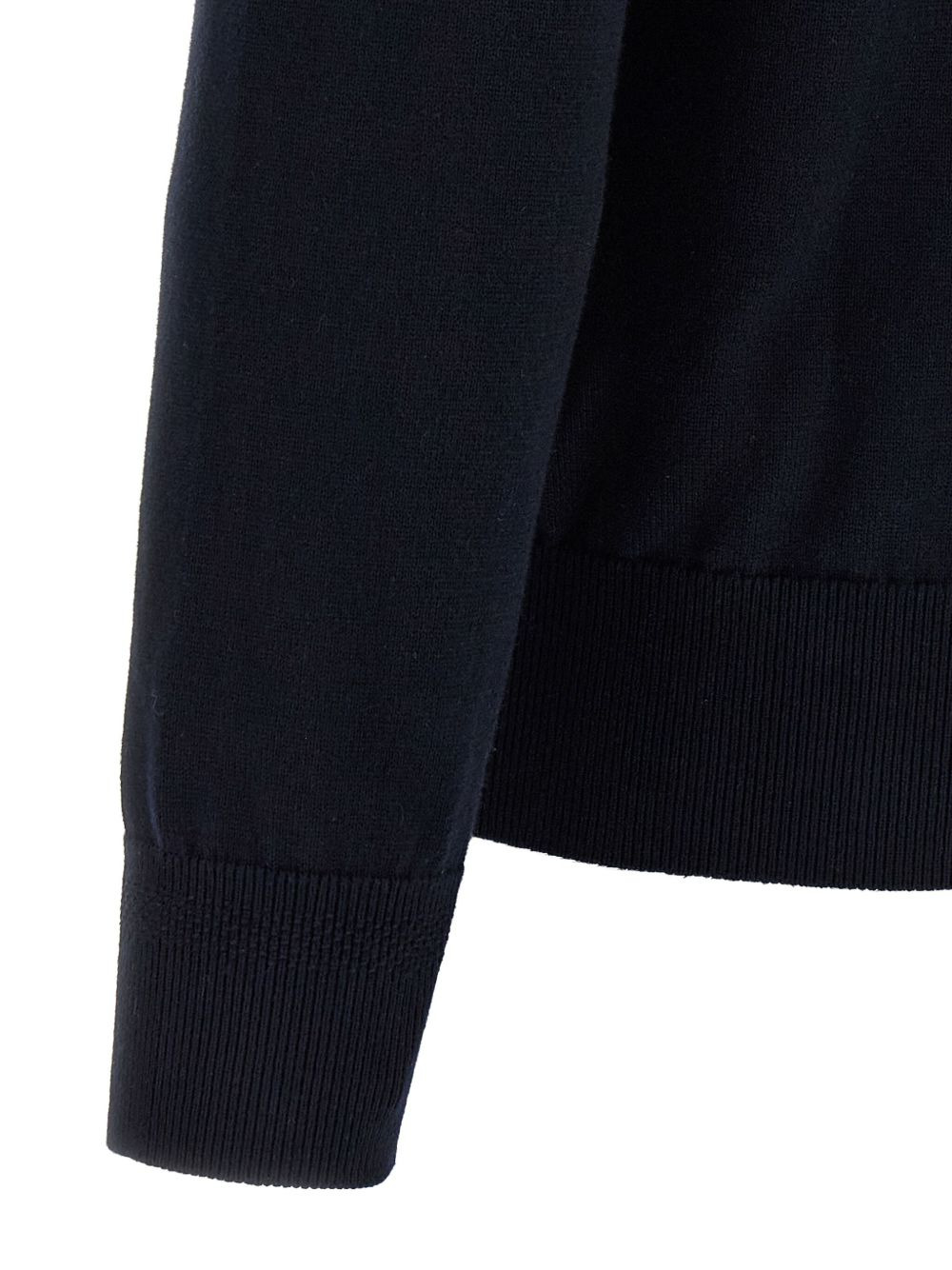logo-patch crew-neck sweater - 3