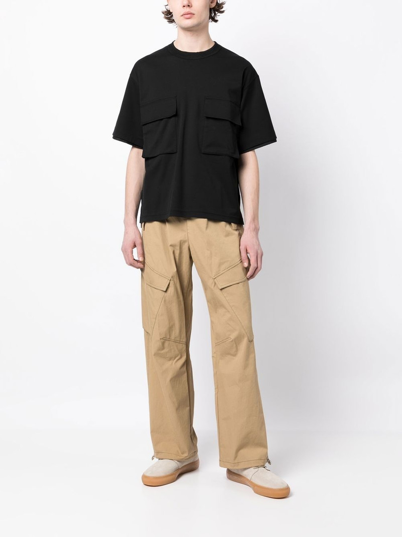 sacai chest flap pocketed T-shirt outlook