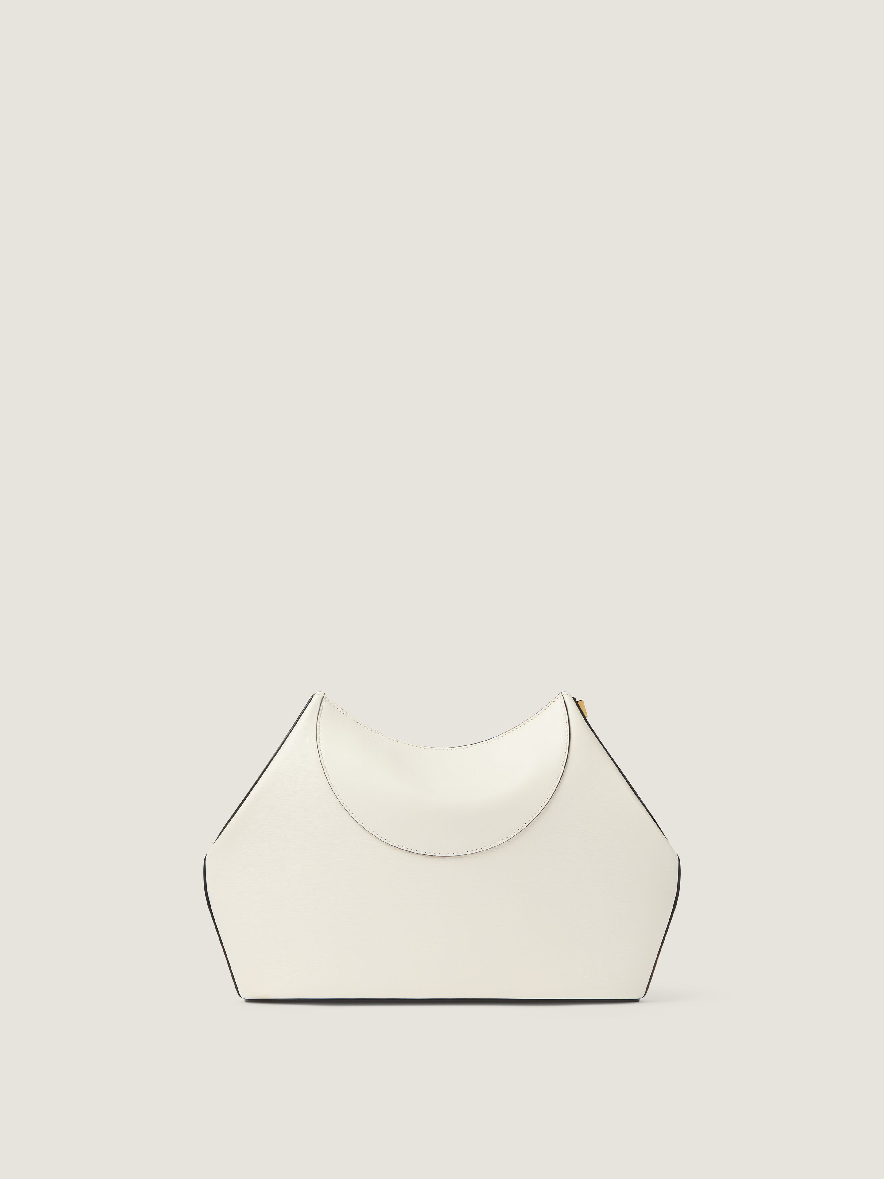 FACET CLUTCH IN LEATHER - 4