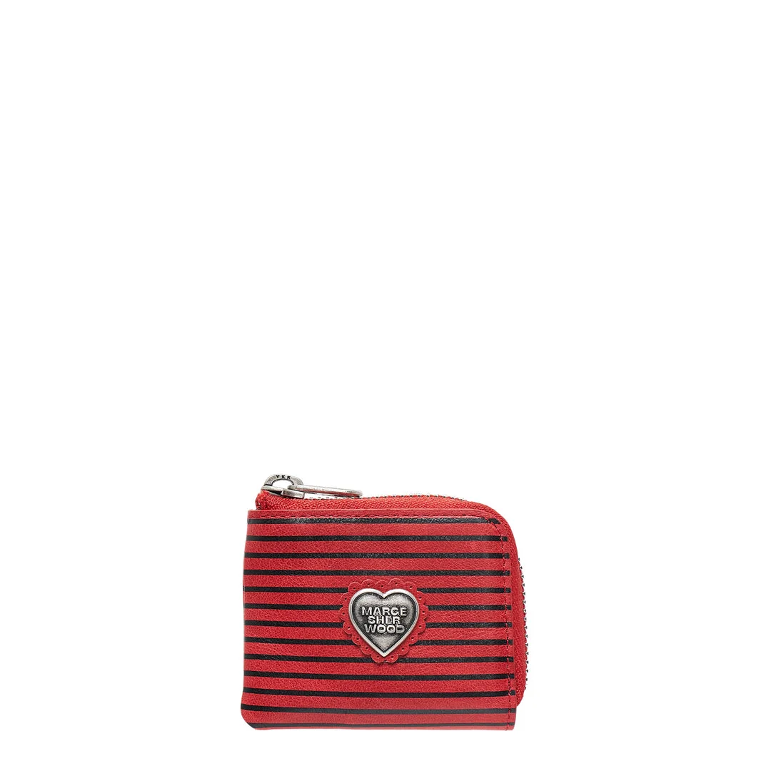 Heart Lace Mini Zipper Wallet - 1