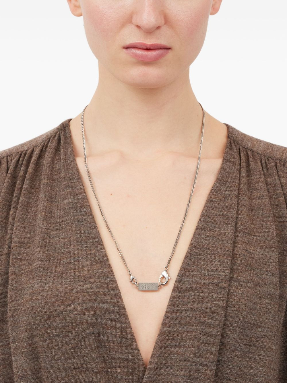 Numbers-motif necklace - 2
