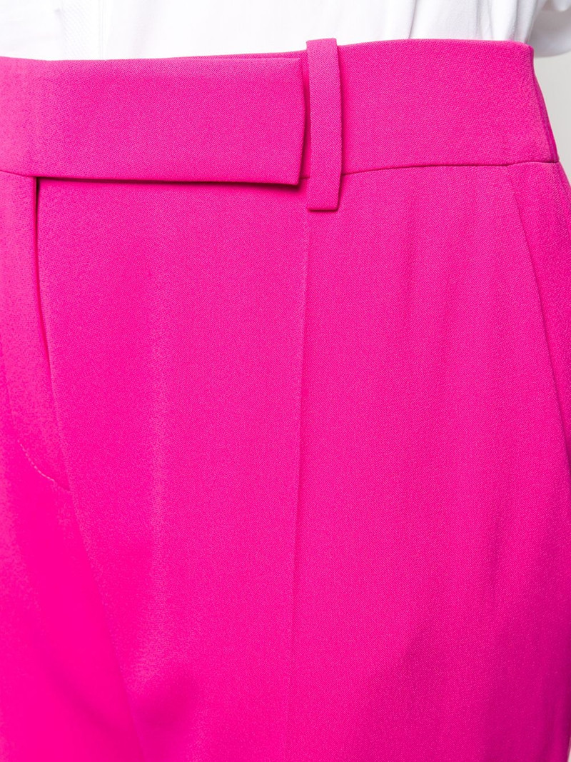 mid-rise straight trousers 5