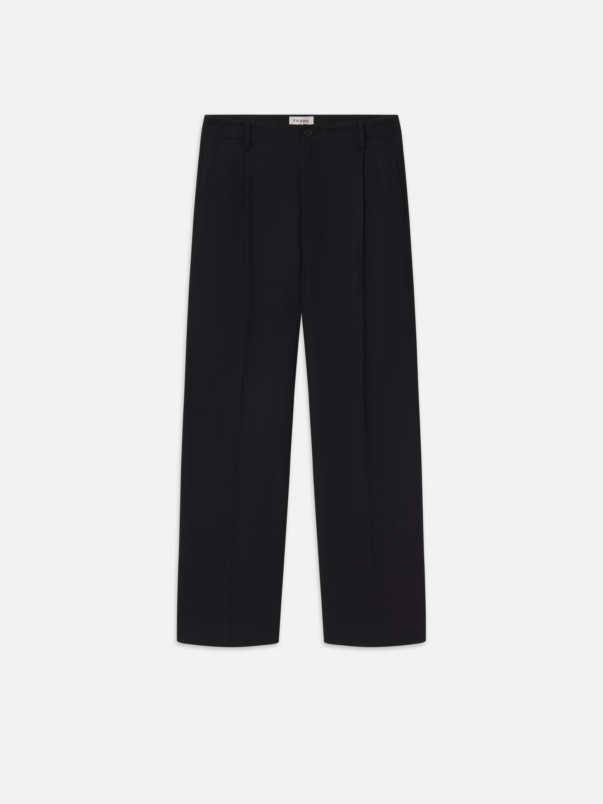 Modern Trousers in Black - 1