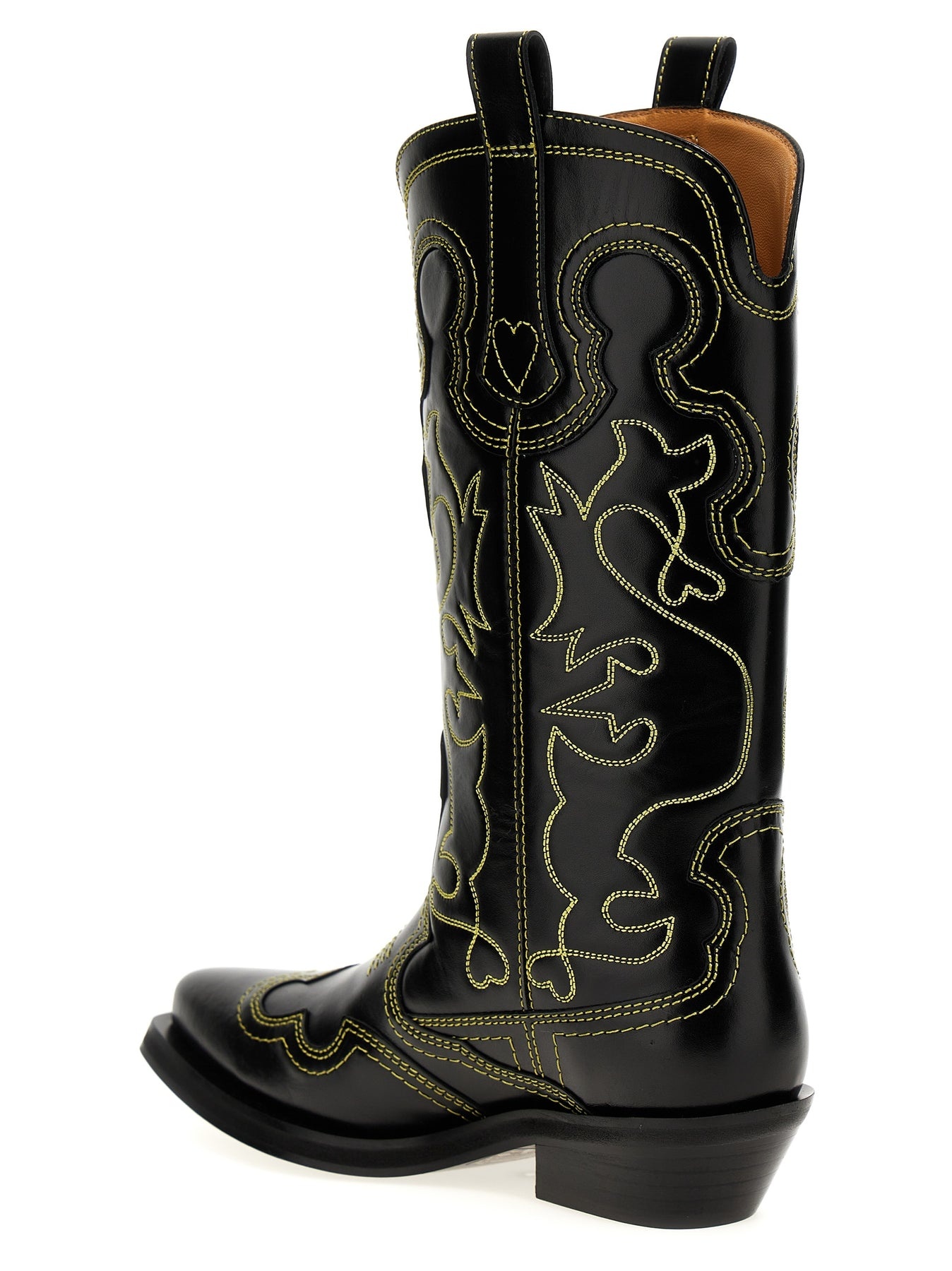 Western Boots, Ankle Boots Black - 2