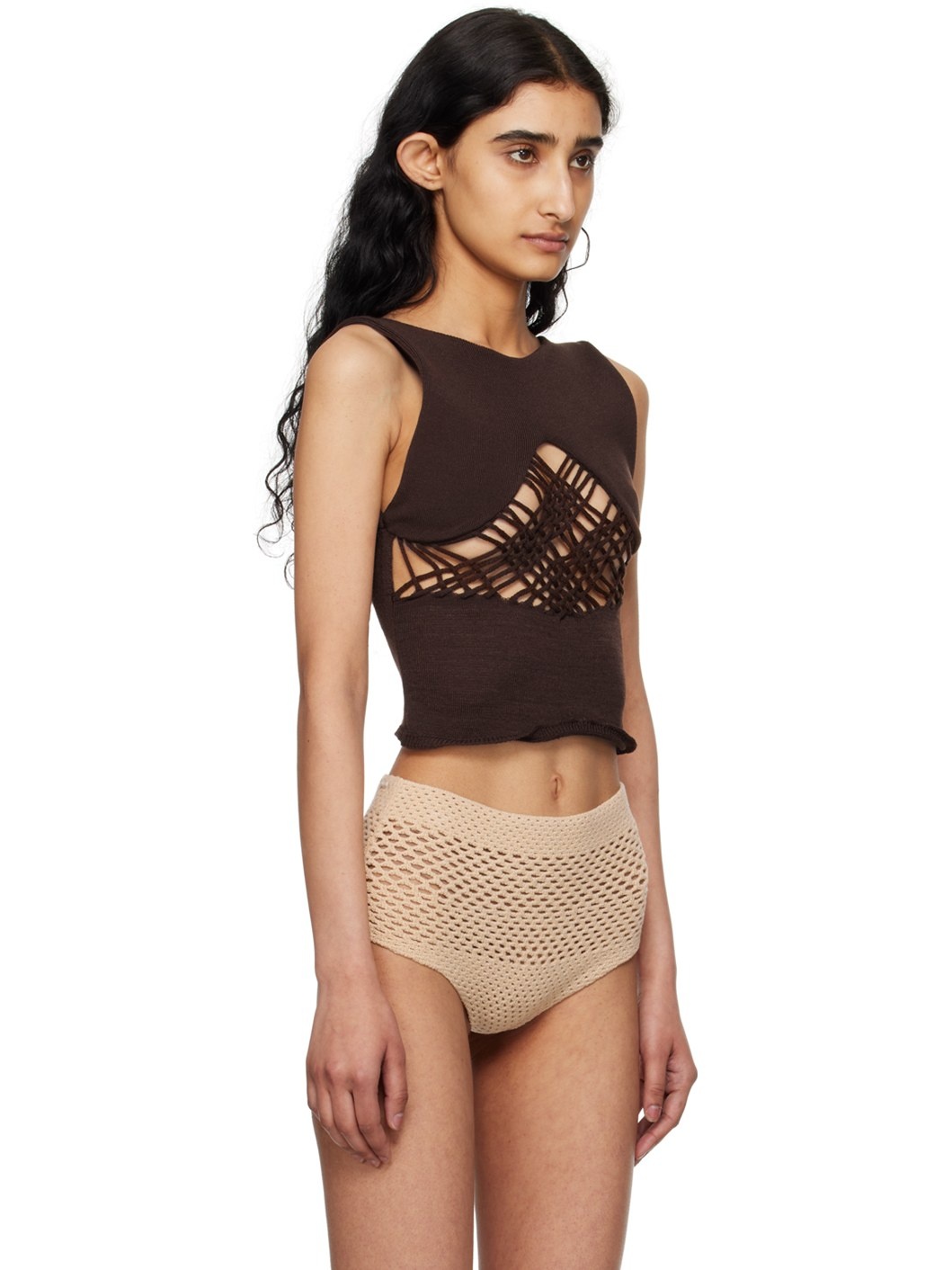 Brown Holy Tank Top - 2