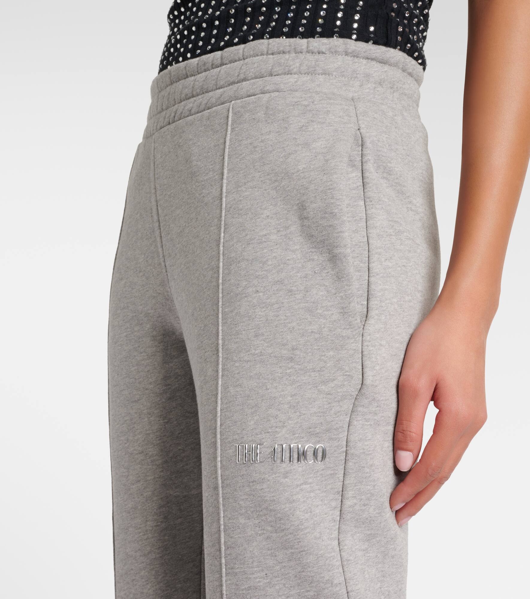 Cotton fleece sweatpants - 4