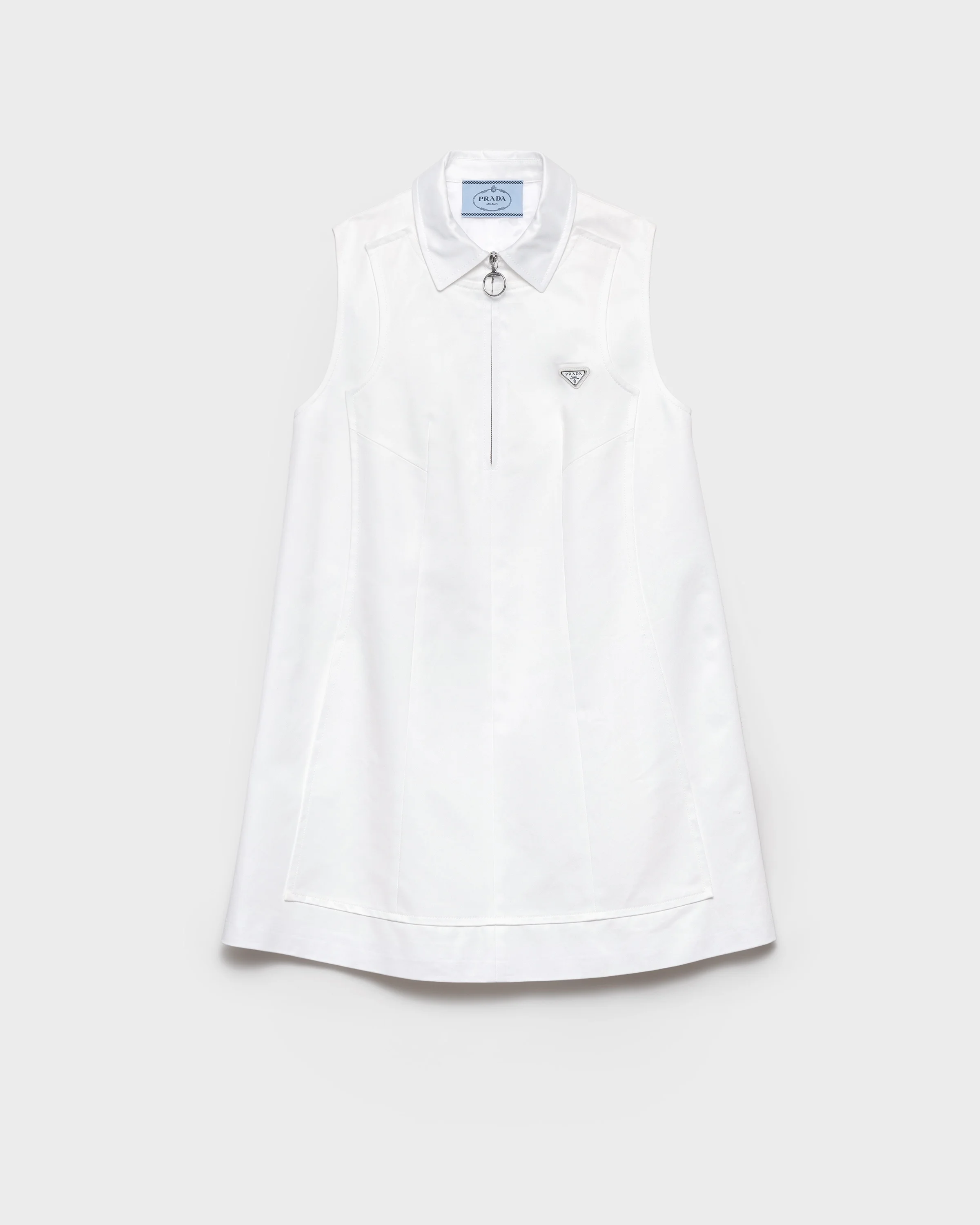 Chino zipper mini-dress - 1