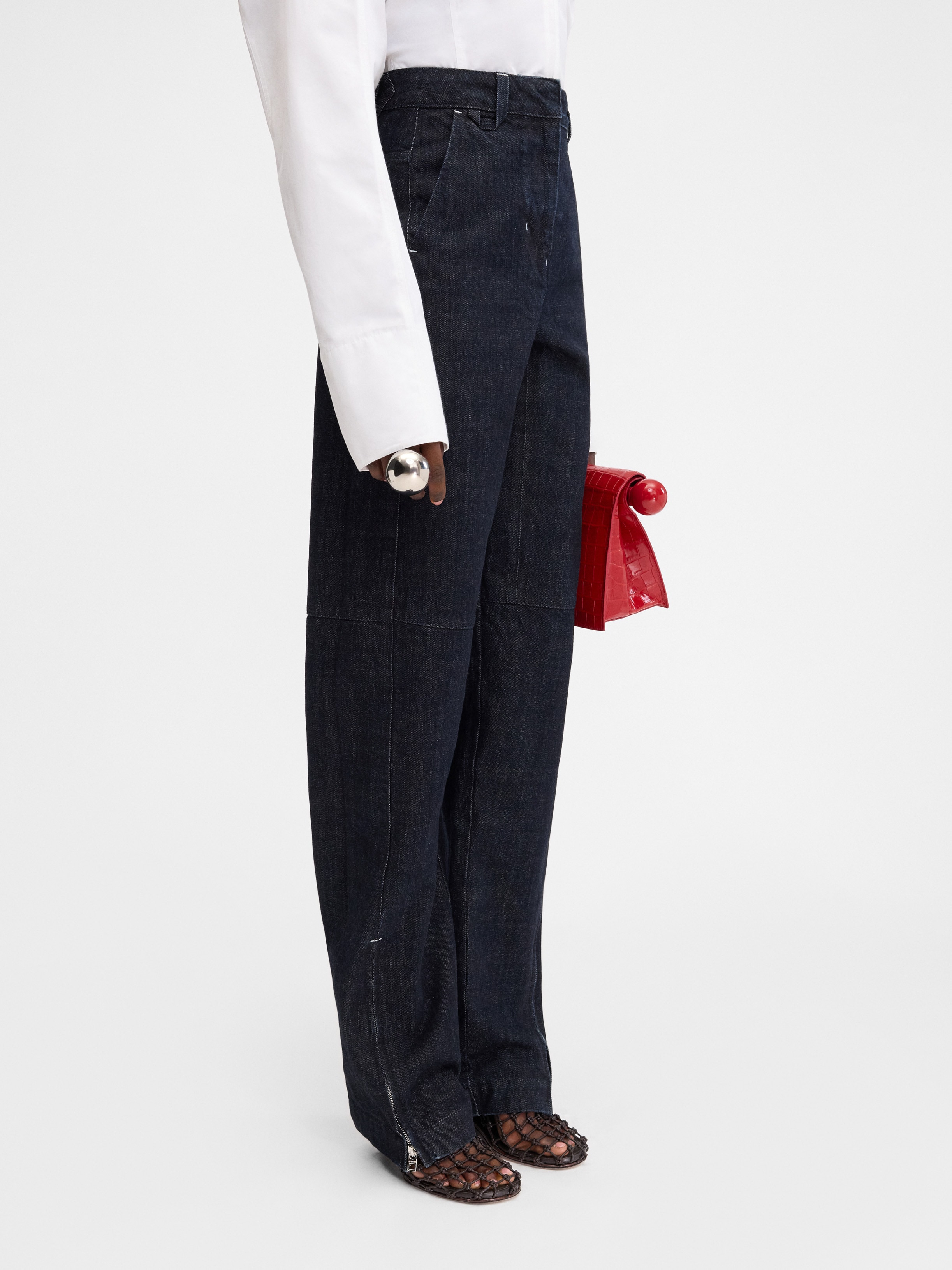 The de-Nîmes denim cargo pants - 4