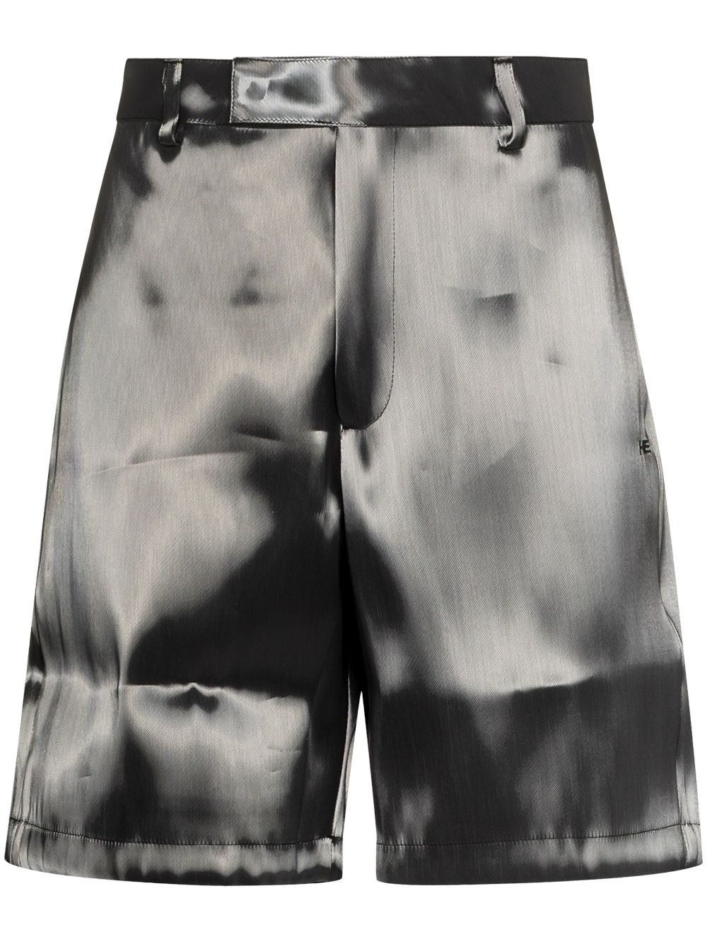 Liquid Metal bermuda shorts - 1