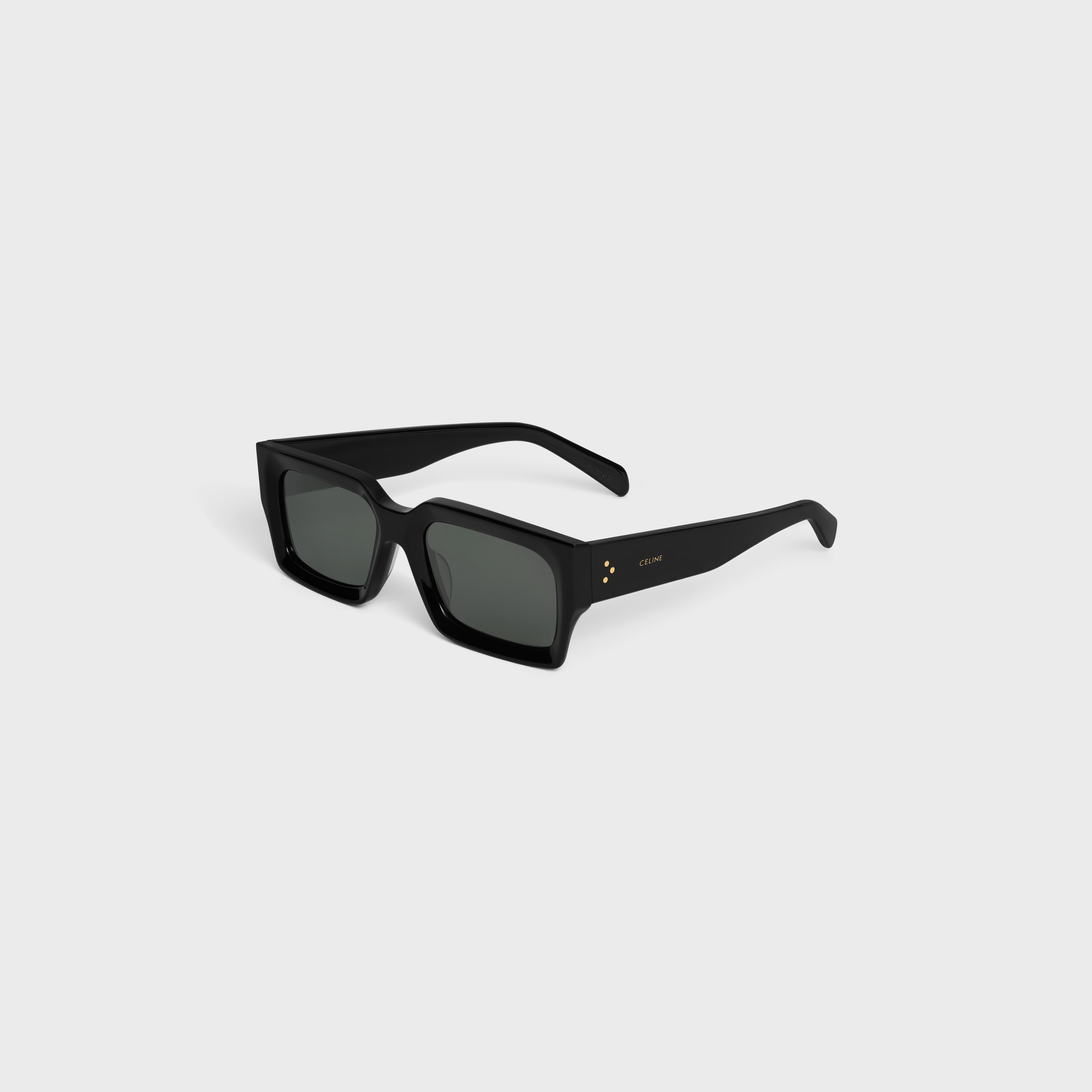 Black Frame 53 Sunglasses in Acetate - 2