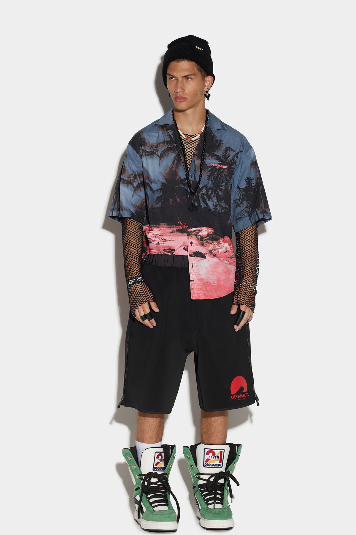 GOTH SCUBA SURFER SHORTS - 3